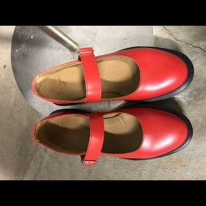 RED DR. MARTENS